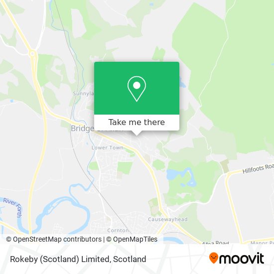 Rokeby (Scotland) Limited map