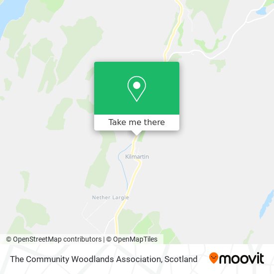 The Community Woodlands Association map