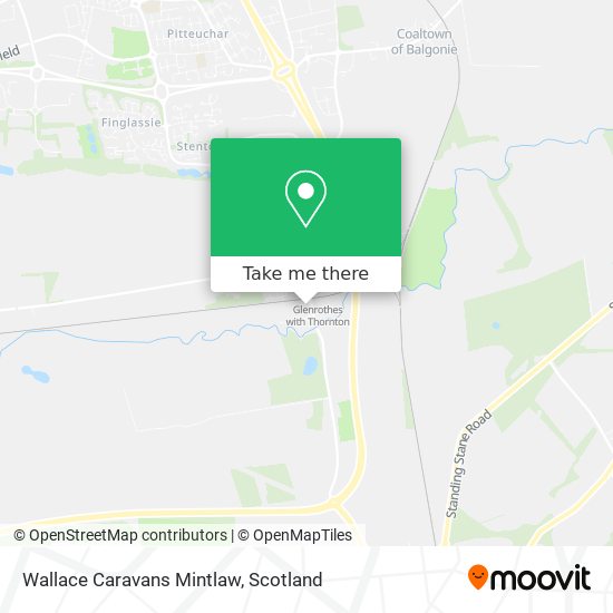 Wallace Caravans Mintlaw map