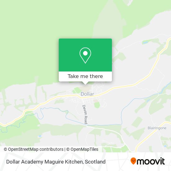Dollar Academy Maguire Kitchen map