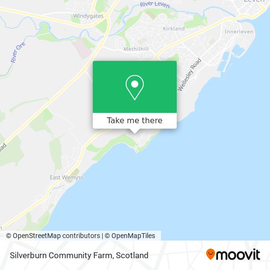 Silverburn Community Farm map