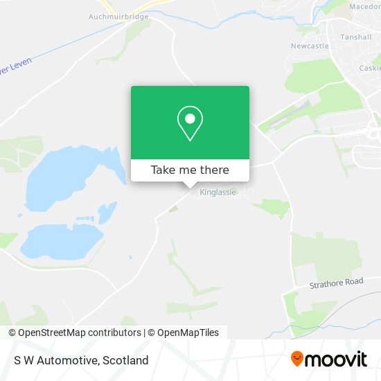 S W Automotive map