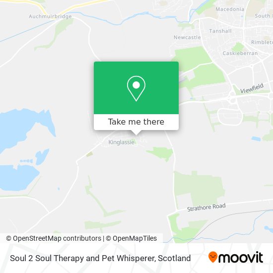 Soul 2 Soul Therapy and Pet Whisperer map