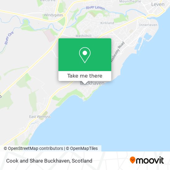 Cook and Share Buckhaven map