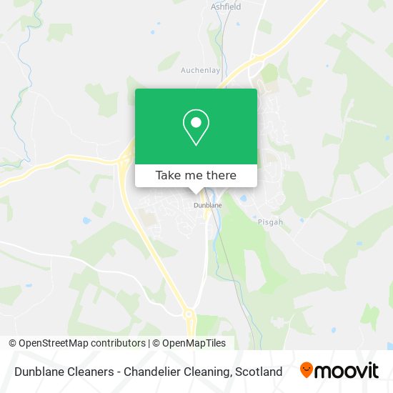 Dunblane Cleaners - Chandelier Cleaning map