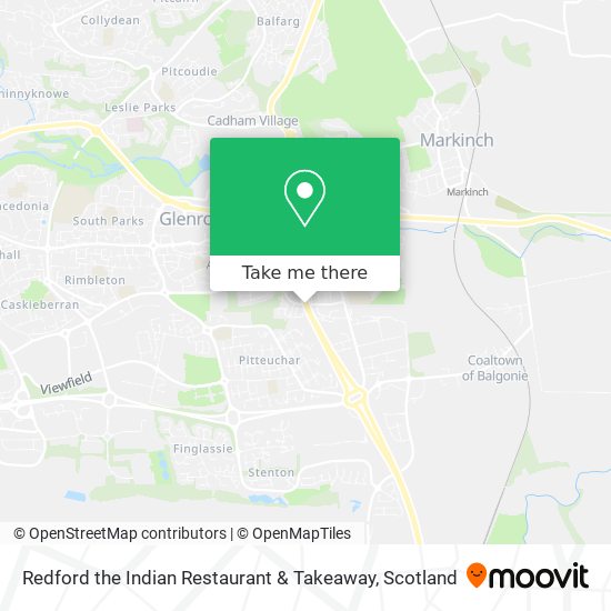 Redford the Indian Restaurant & Takeaway map
