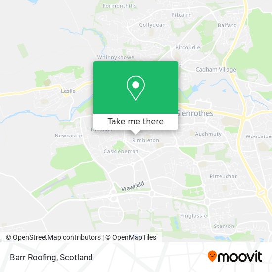 Barr Roofing map