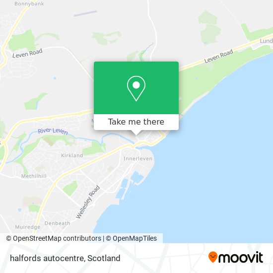 halfords autocentre map