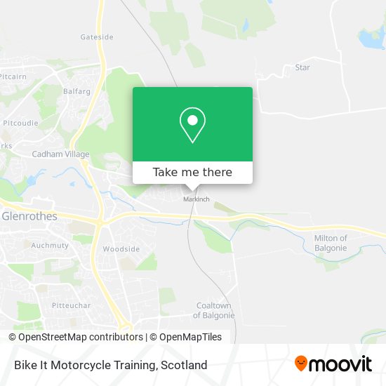 Bike It Motorcycle Training map