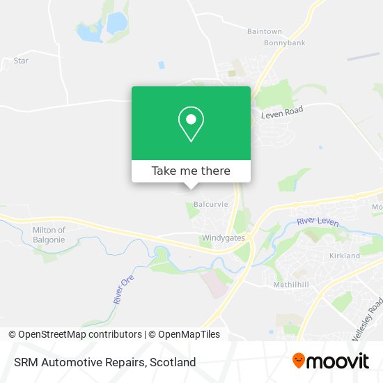 SRM Automotive Repairs map