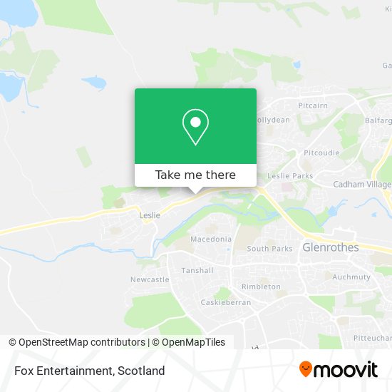 Fox Entertainment map