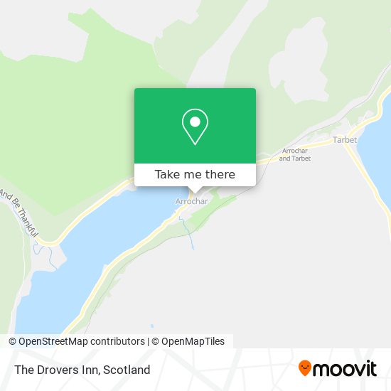 The Drovers Inn map