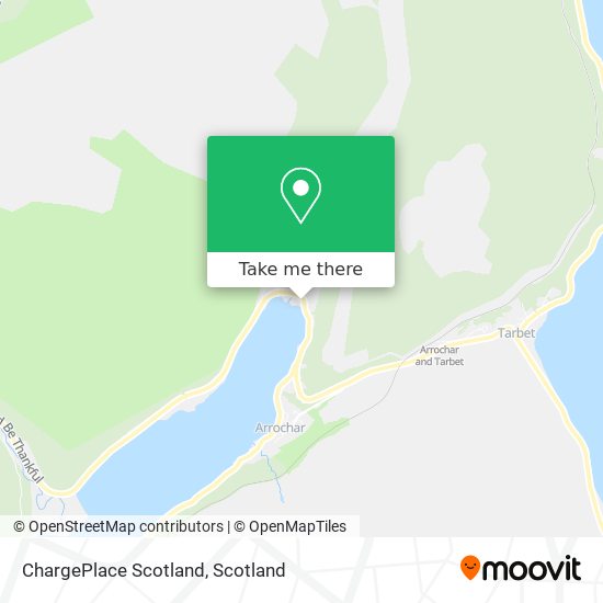 ChargePlace Scotland map