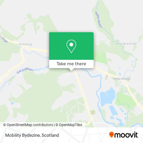 Mobility Bydezine map