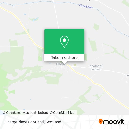 ChargePlace Scotland map