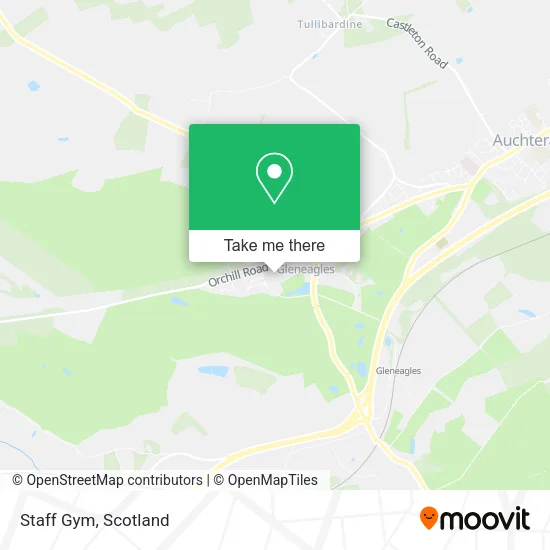 Staff Gym map