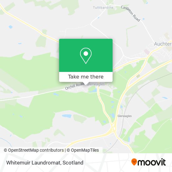 Whitemuir Laundromat map