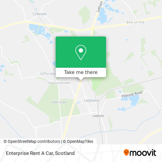 Enterprise Rent A Car map
