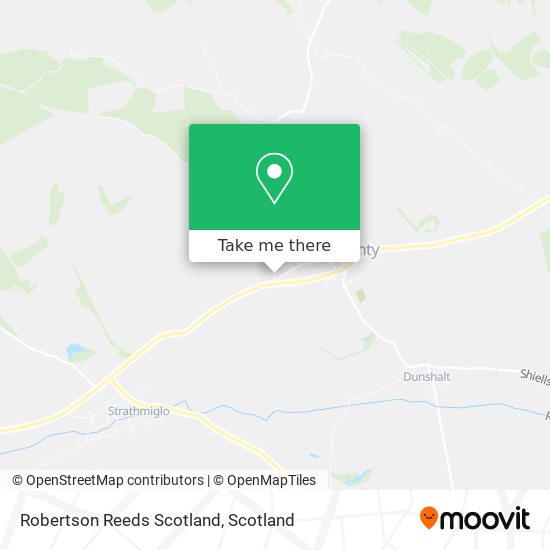 Robertson Reeds Scotland map