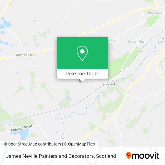 James Neville Painters and Decorators map