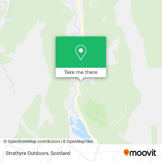 Strathyre Outdoors map