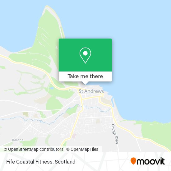 Fife Coastal Fitness map