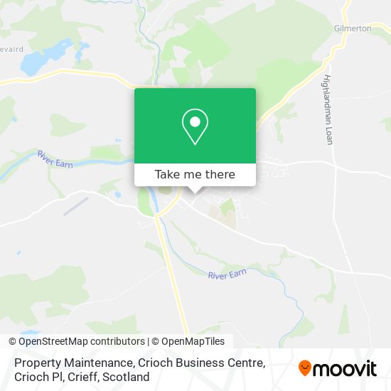 Property Maintenance, Crioch Business Centre, Crioch Pl, Crieff map