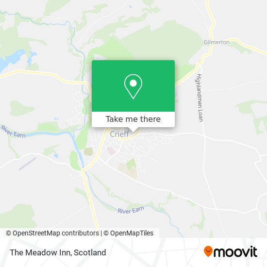 The Meadow Inn map