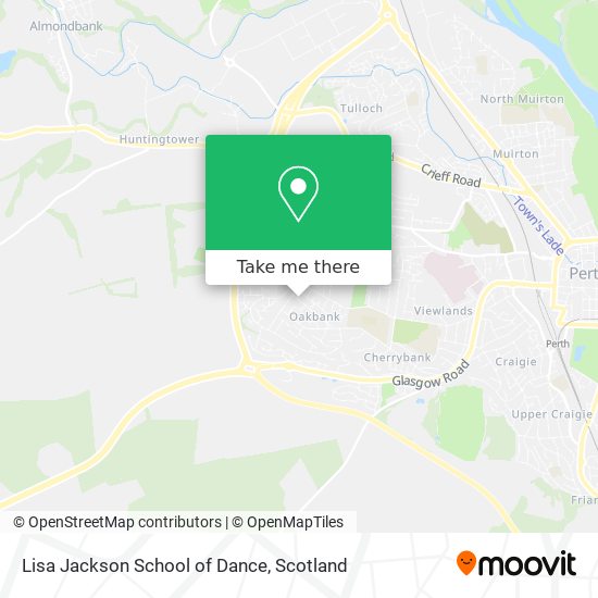 Lisa Jackson School of Dance map