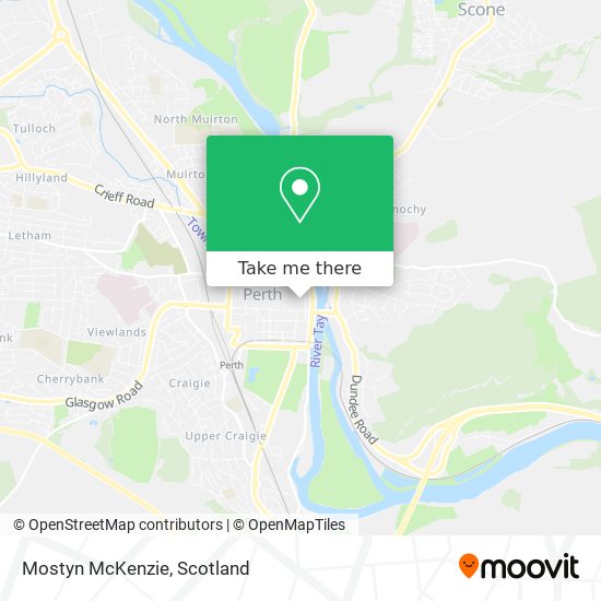 Mostyn McKenzie map