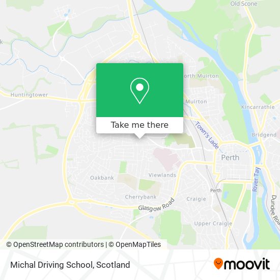 Michal Driving School map