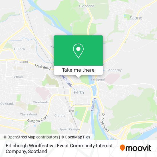 Edinburgh Woolfestival Event Community Interest Company map
