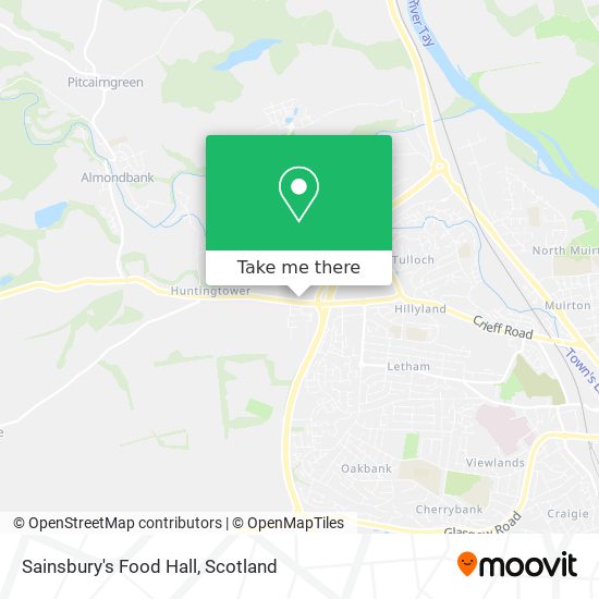 Sainsbury's Food Hall map