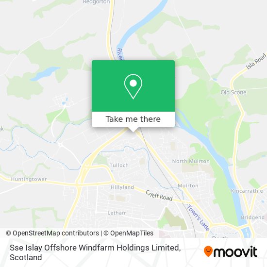 Sse Islay Offshore Windfarm Holdings Limited map