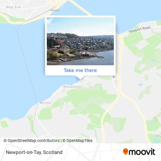 Newport-on-Tay map