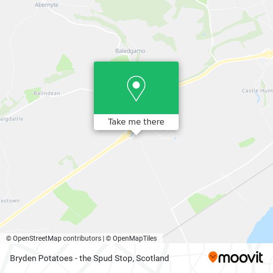 Bryden Potatoes - the Spud Stop map