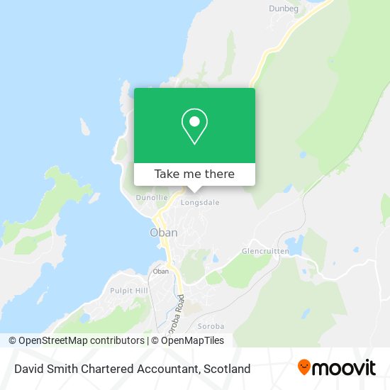 David Smith Chartered Accountant map