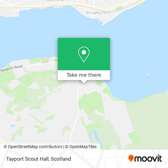 Tayport Scout Hall map