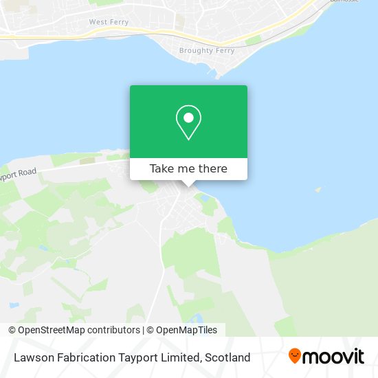 Lawson Fabrication Tayport Limited map