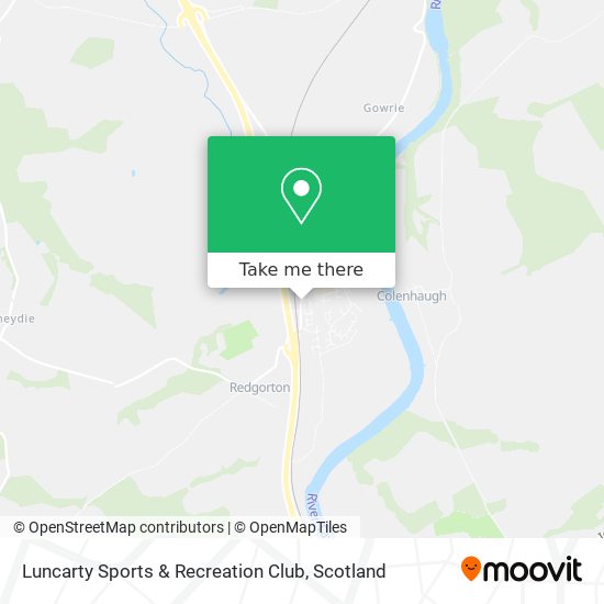 Luncarty Sports & Recreation Club map