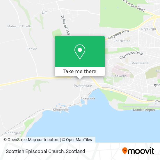 Scottish Episcopal Church map