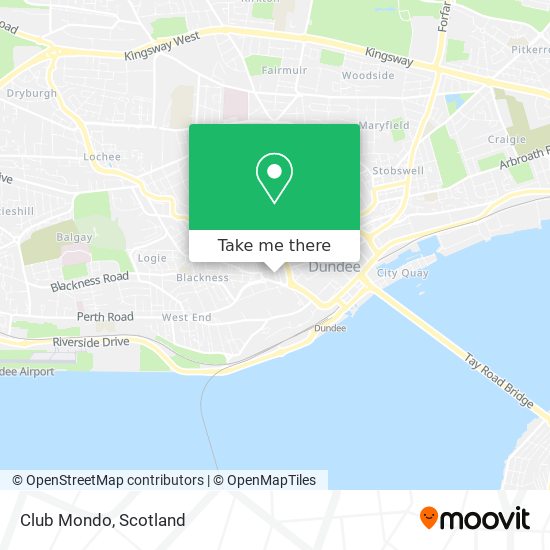 Club Mondo map