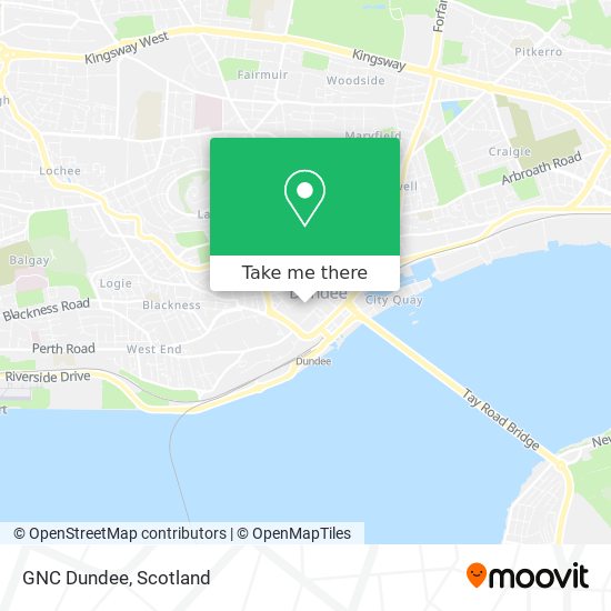 GNC Dundee map