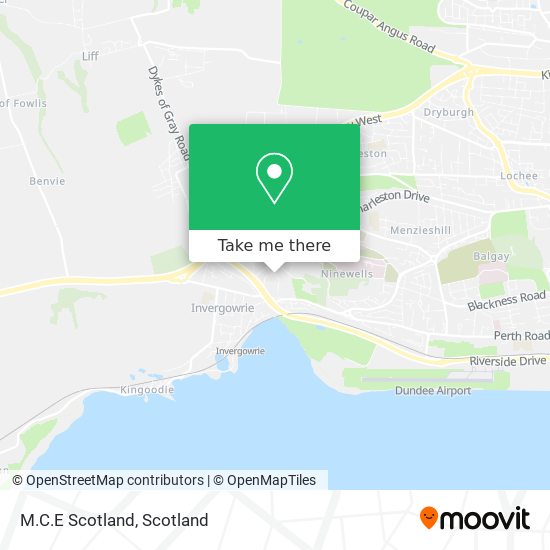 M.C.E Scotland map