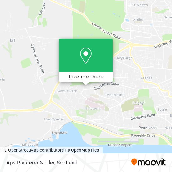 Aps Plasterer & Tiler map