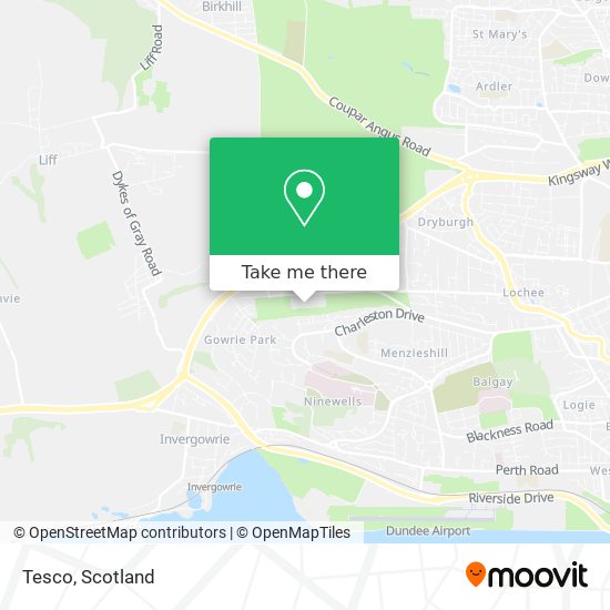 Tesco map