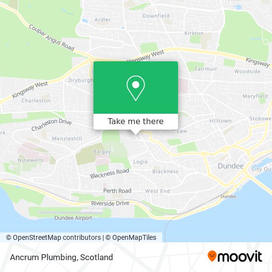 Ancrum Plumbing map