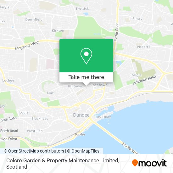 Colcro Garden & Property Maintenance Limited map