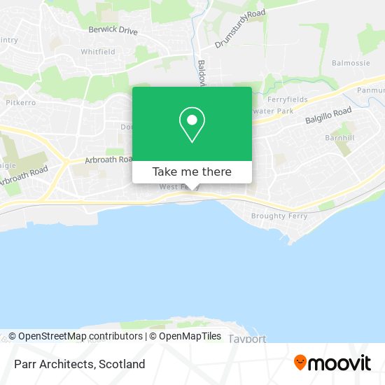 Parr Architects map