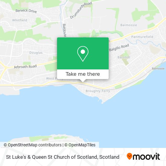 St Luke's & Queen St Church of Scotland map